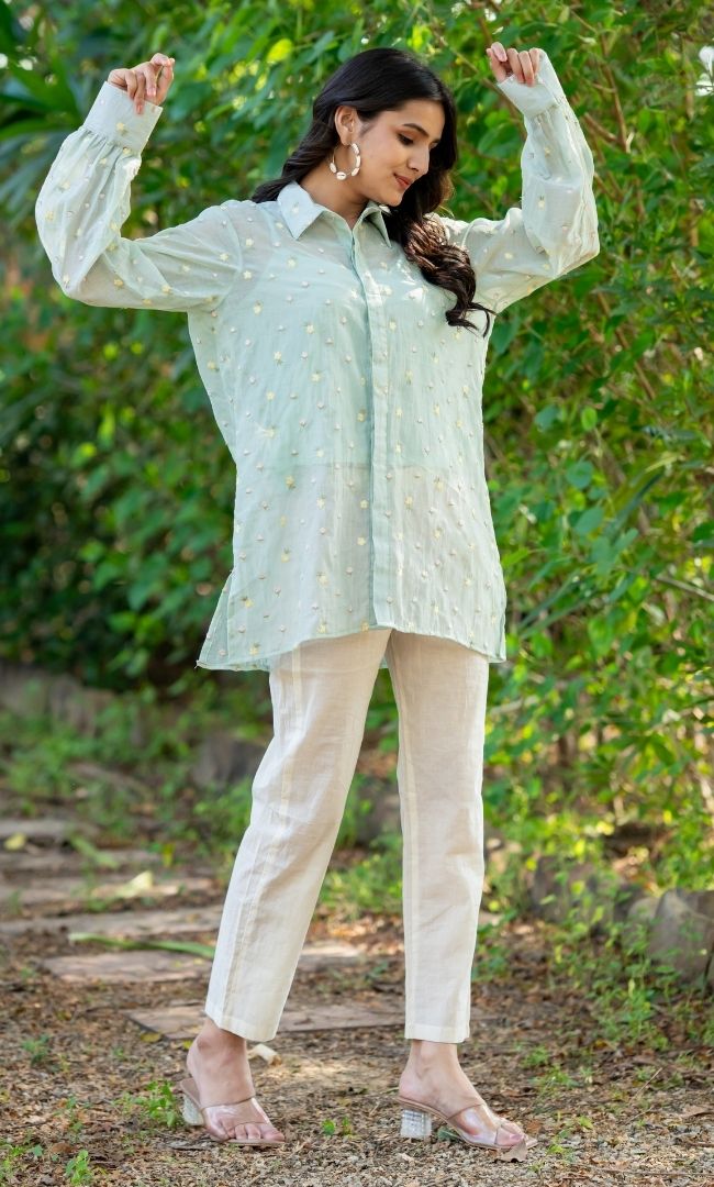 Arica Mulchanderi Shirt