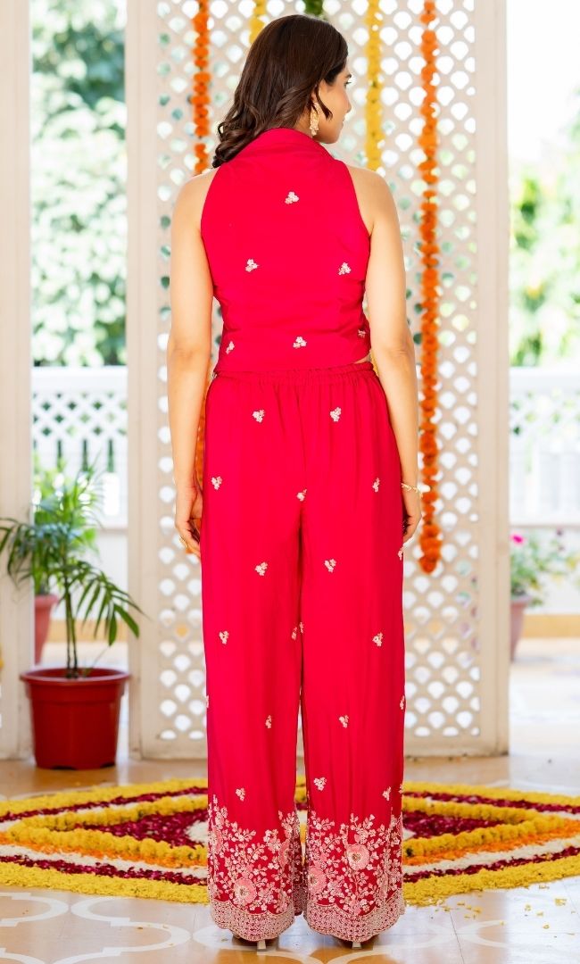 Kashish Pink Ethnic Co-ord Set