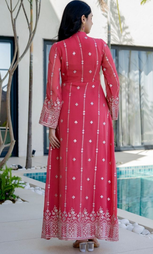 Eraya Pink Kurta Set