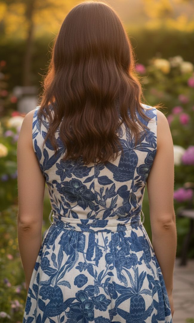Blue Blossom Dress