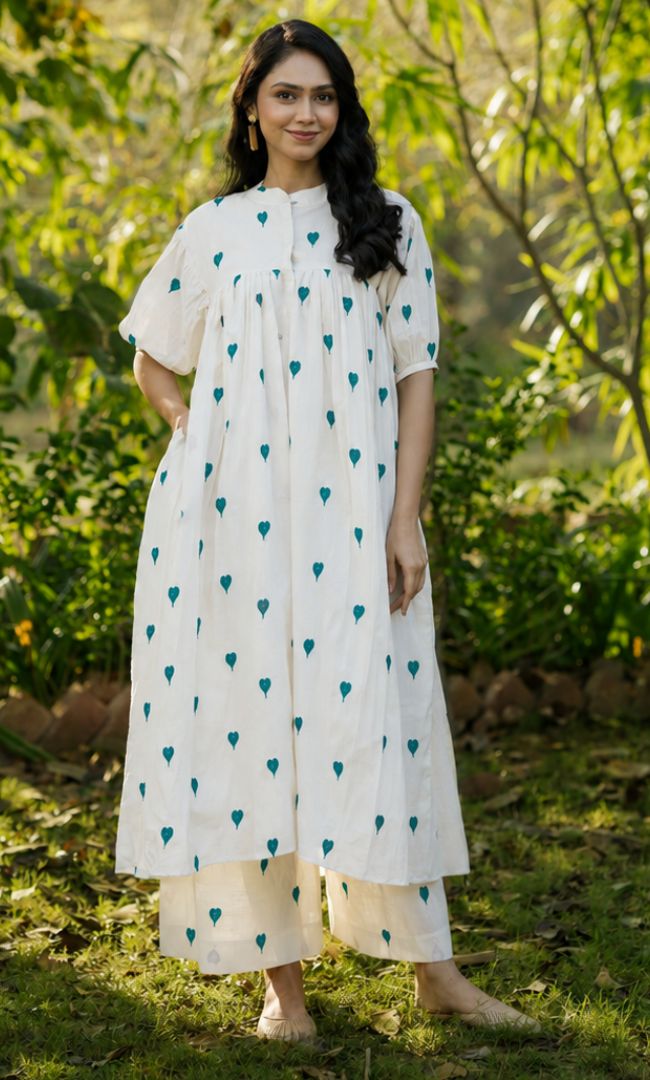 Turquoise Lala Love Co-ord Set