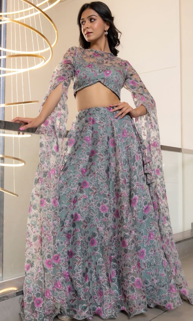 Flora Royale Lehenga Set