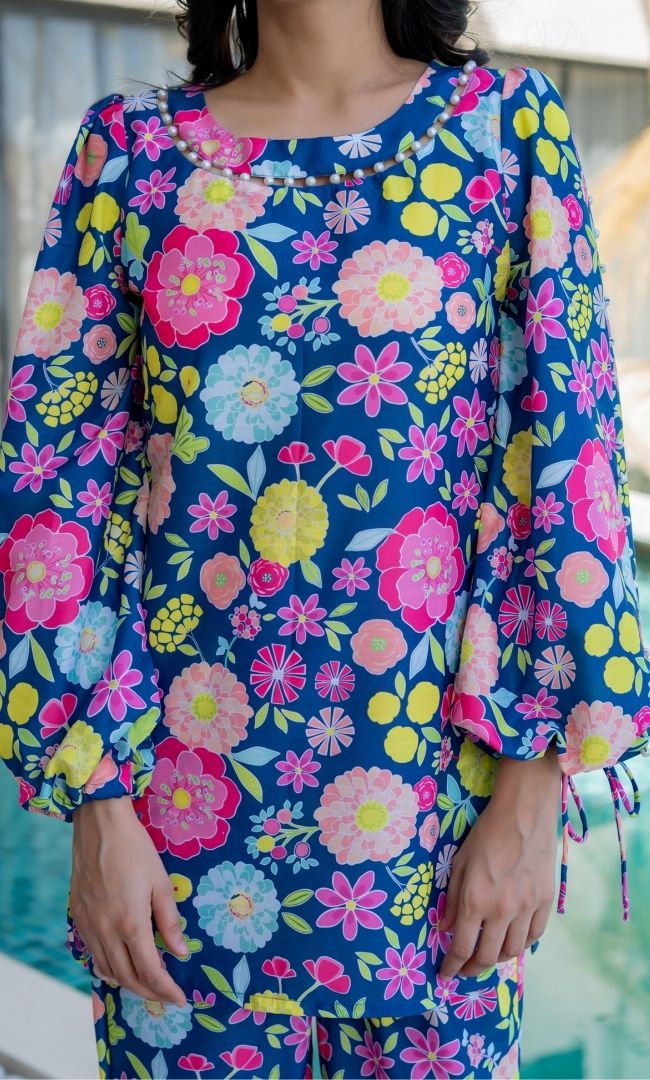 Floral Digital Bloom Co-ord Set