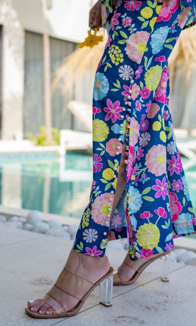 Floral Digital Bloom Co-ord Set