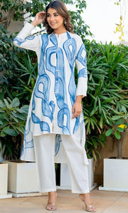 Fluid Line Kurta Co-ord Set