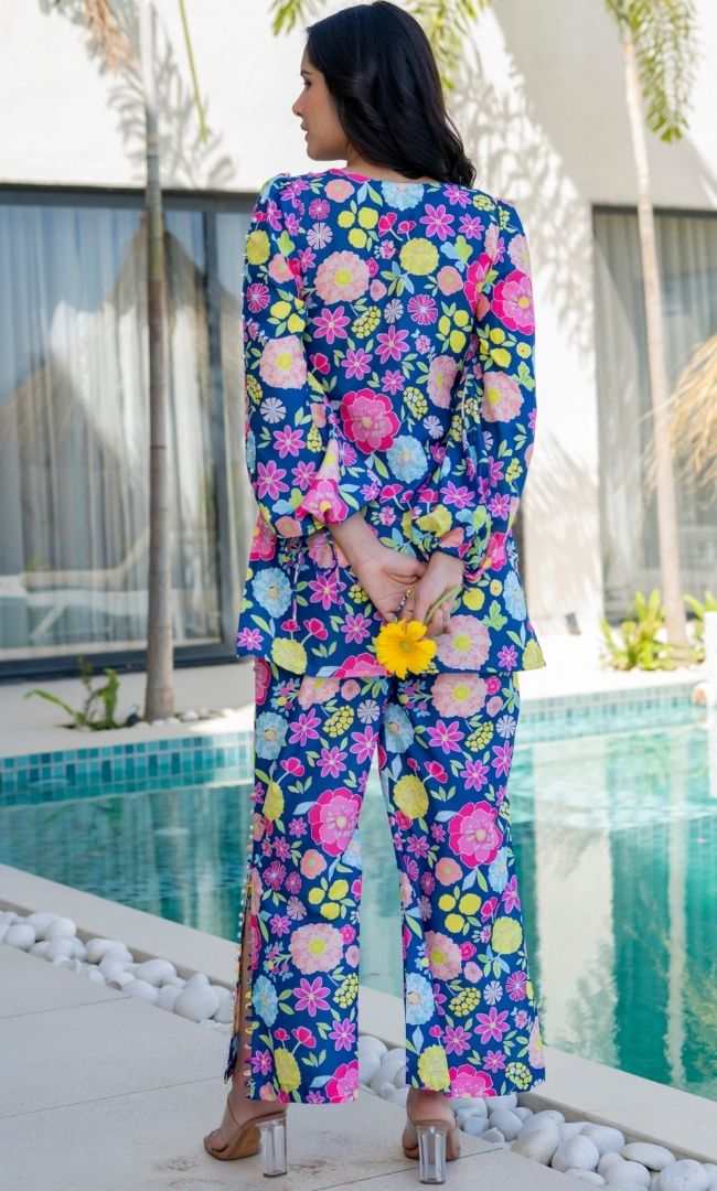 Floral Digital Bloom Co-ord Set