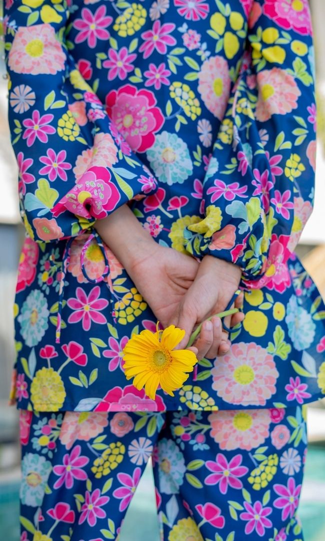 Floral Digital Bloom Co-ord Set