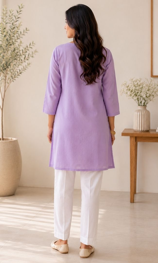 Lavish Mul Chanderi Kurti