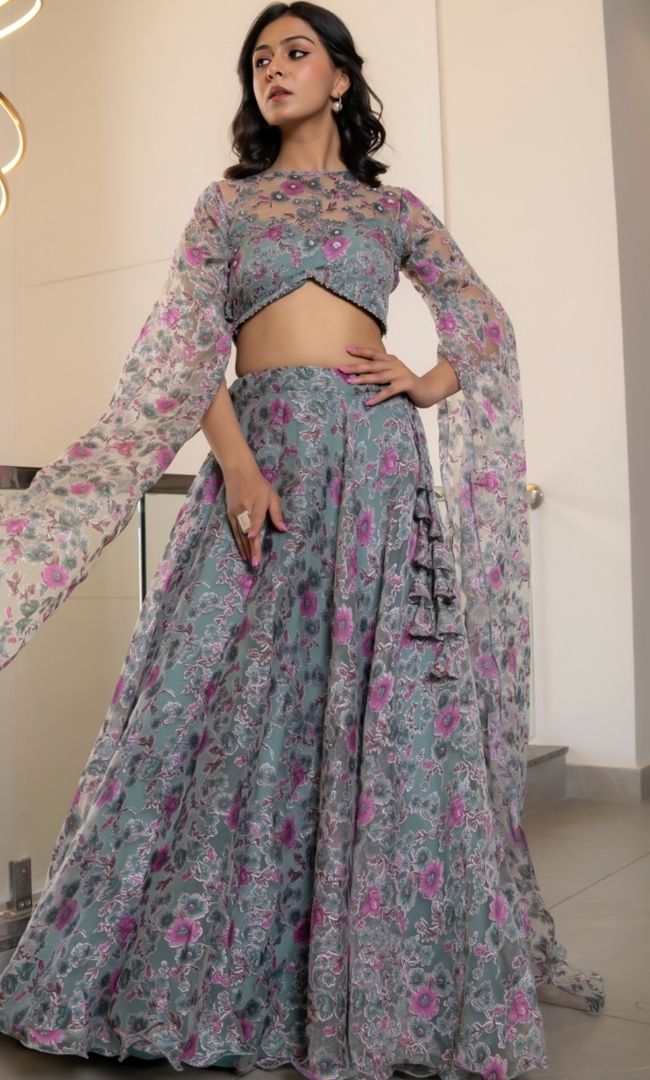 Flora Royale Lehenga Set