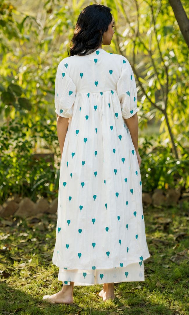Turquoise Lala Love Co-ord Set