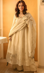 Pearl Ivory Tissue Suit Set