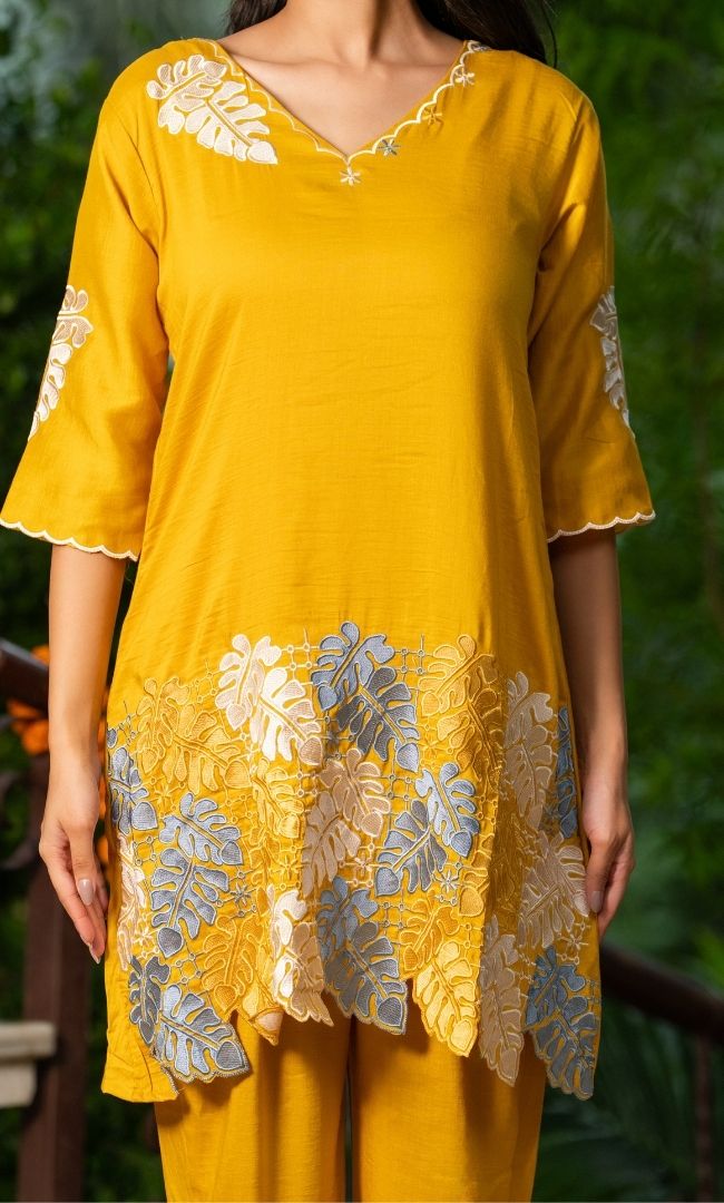Eloria Mustard CO ord Set