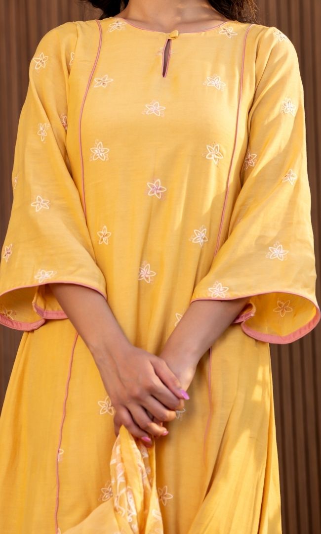 Zarisha Kota Doriya Kurta Set