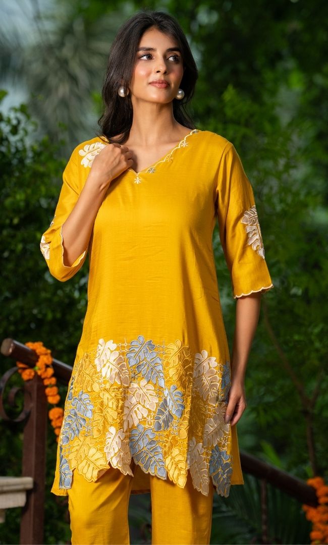 Eloria Mustard CO ord Set