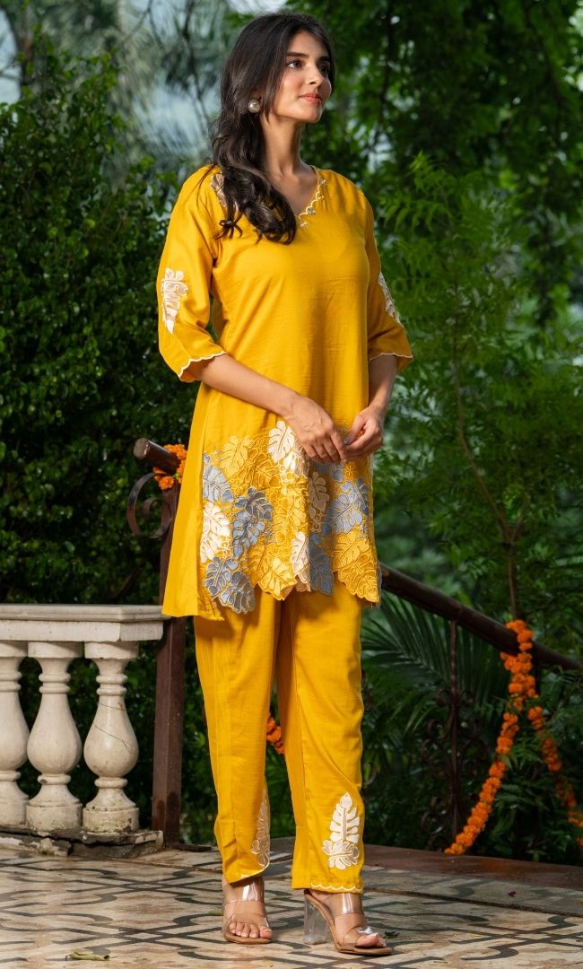 Eloria Mustard CO ord Set