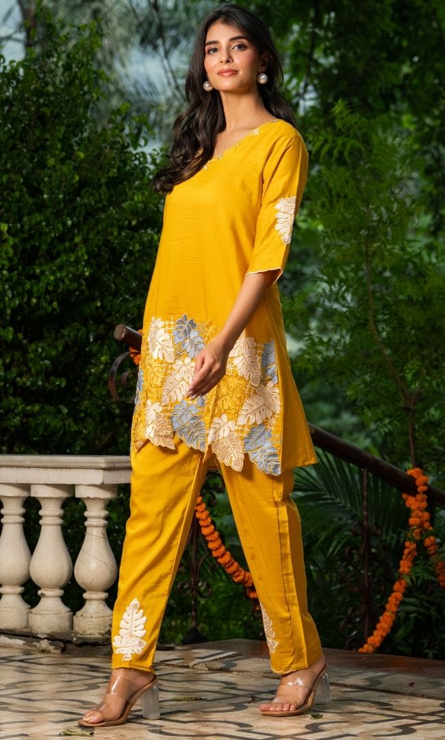 Eloria Mustard CO ord Set