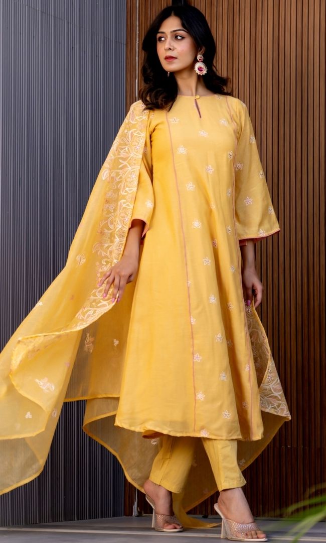 Zarisha Kota Doriya Kurta Set