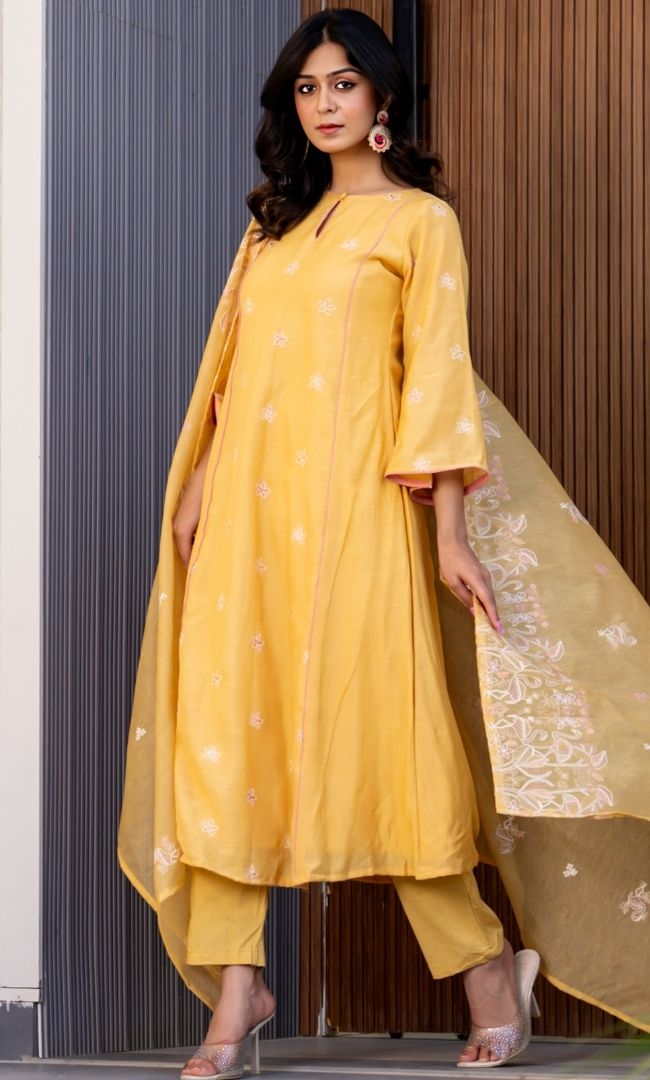 Zarisha Kota Doriya Kurta Set