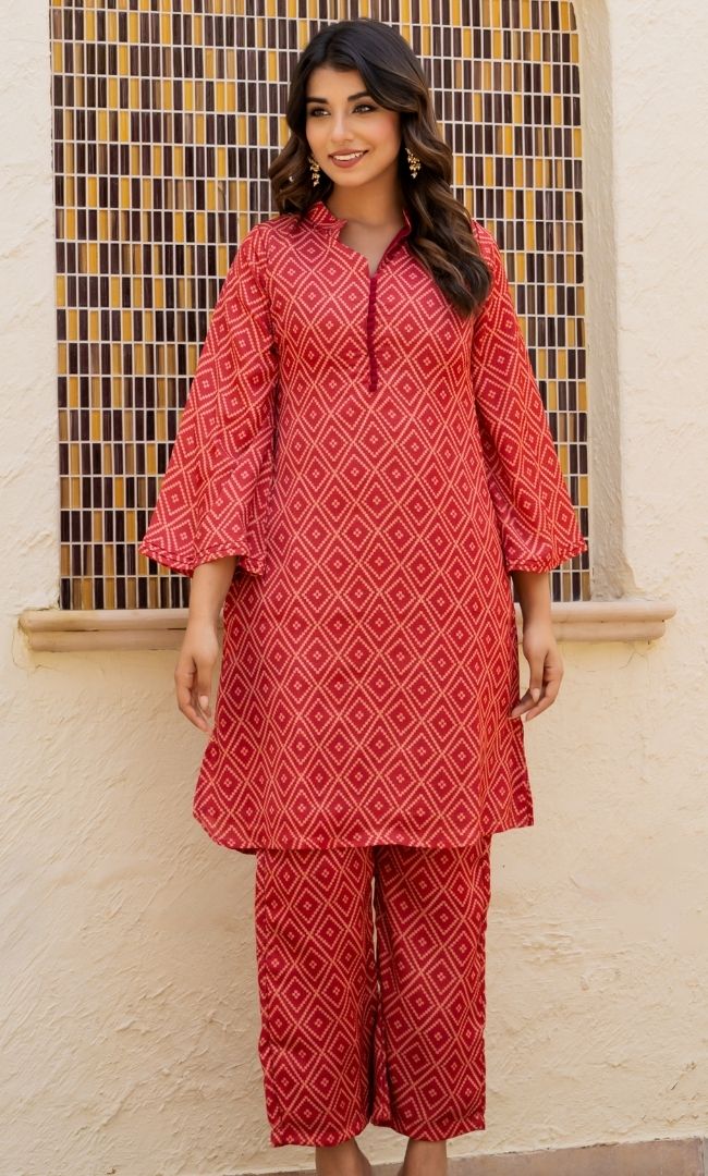 Red Apple Co-ord Set