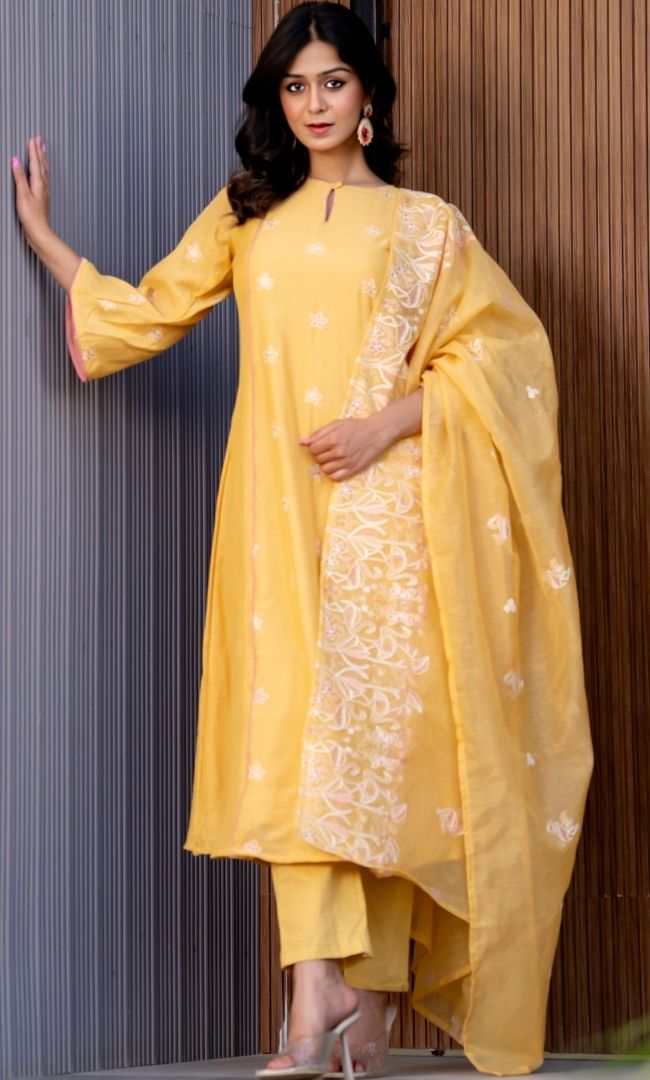 Zarisha Kota Doriya Kurta Set