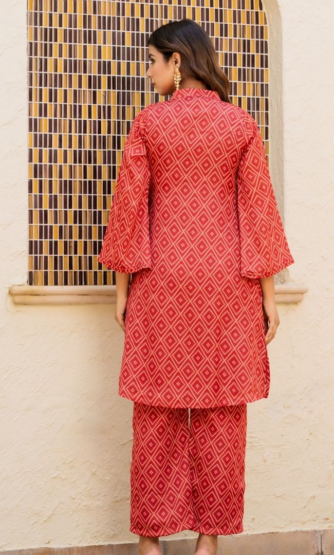 Red Apple Co-ord Set
