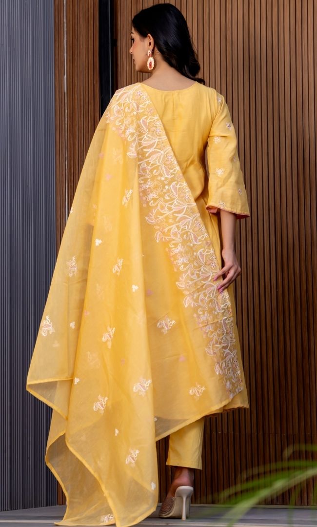 Zarisha Kota Doriya Kurta Set
