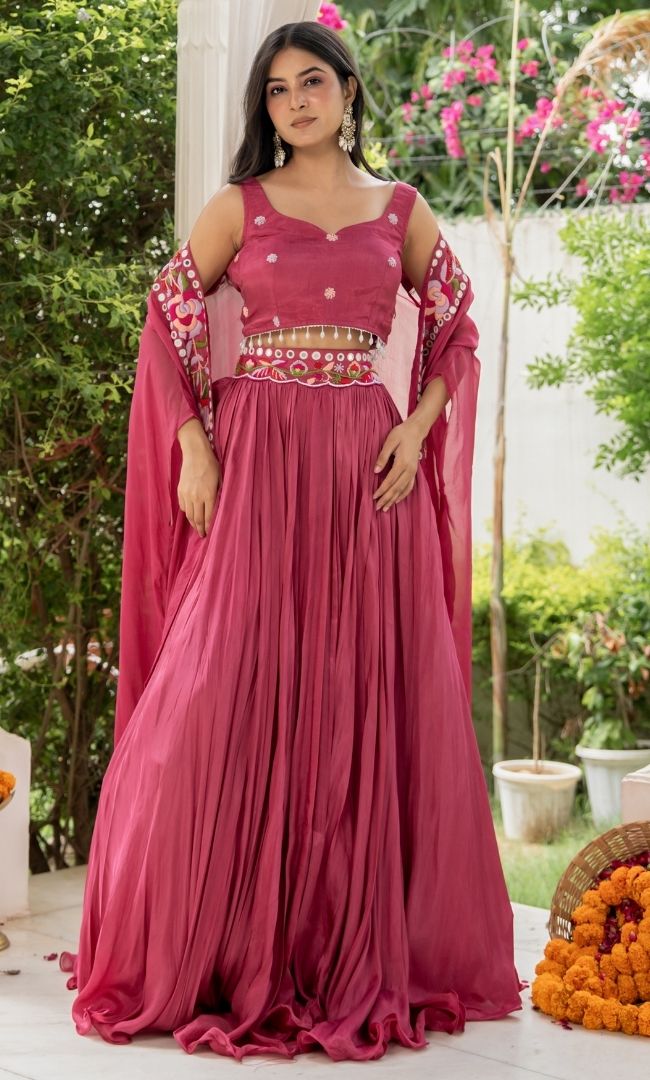 Dusky Mauve Shrug Set