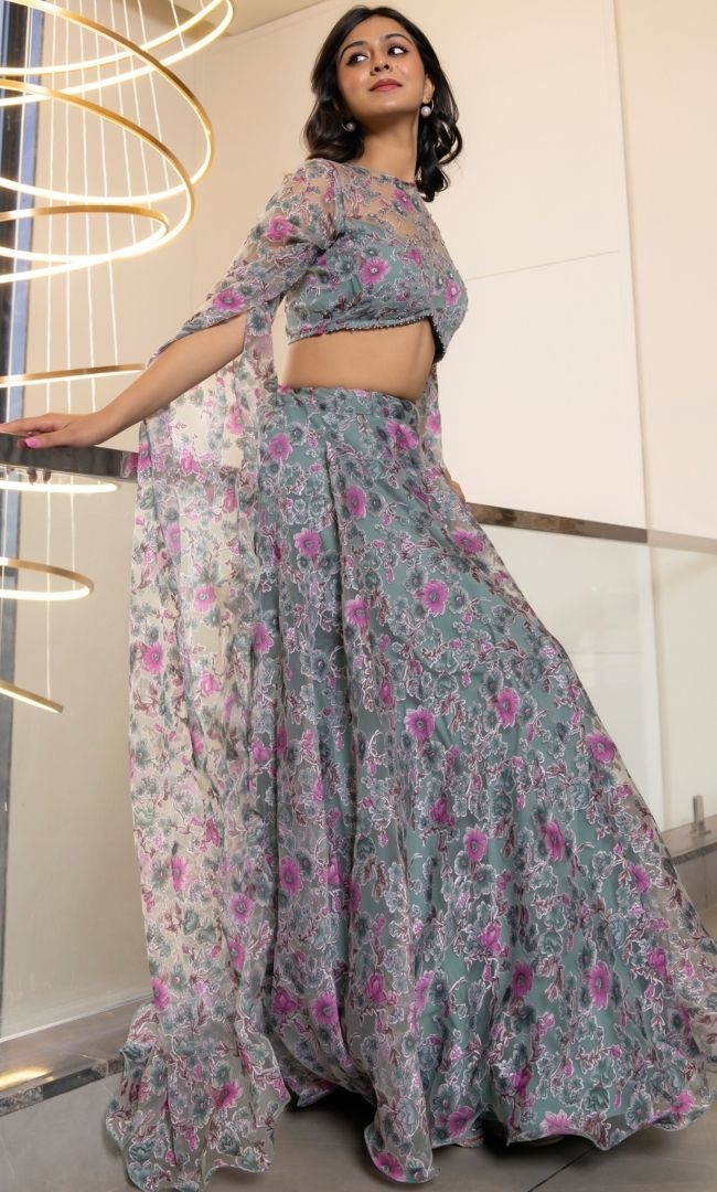 Flora Royale Lehenga Set