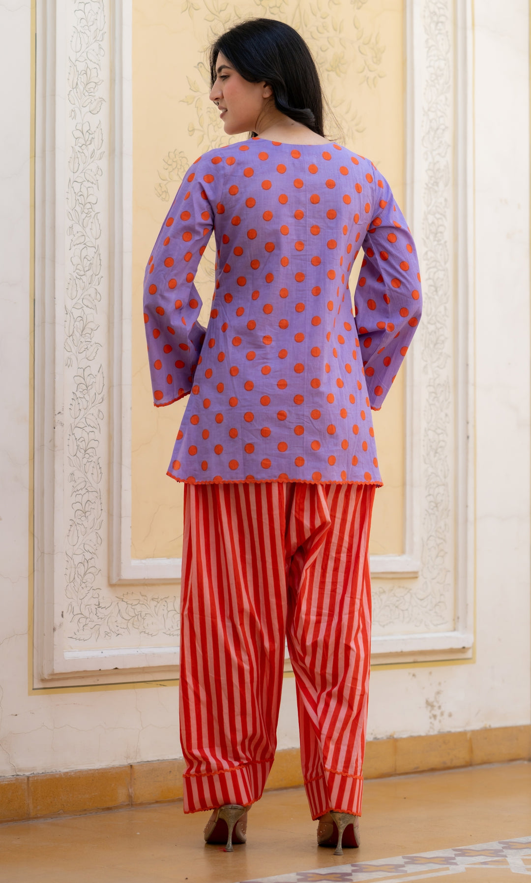 Antra Lavender Co-ord Set