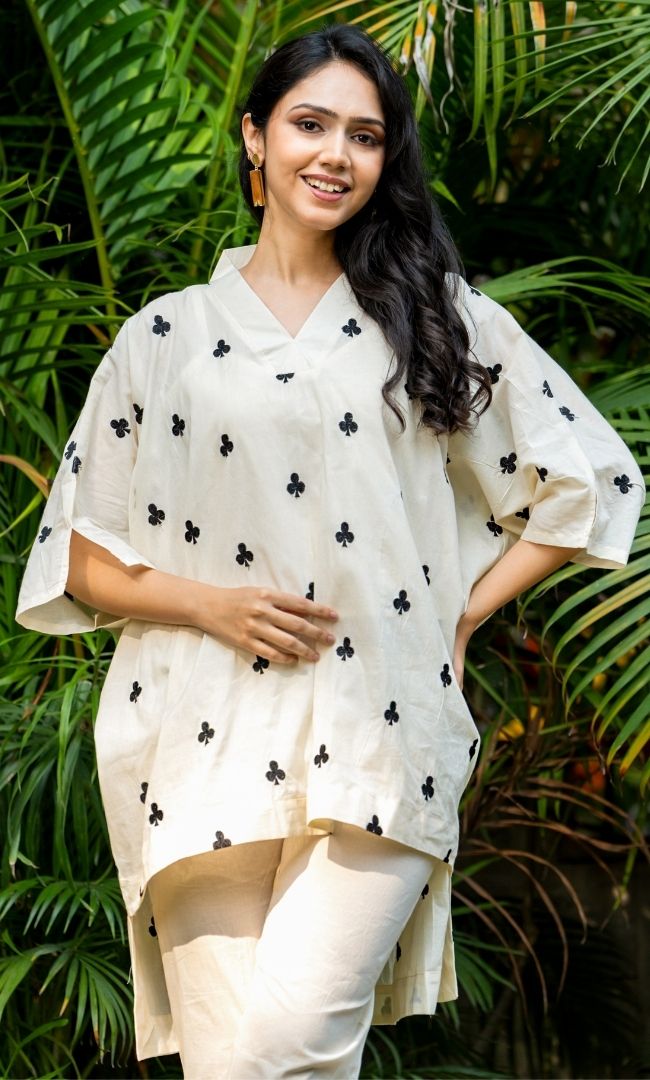 Clover Clubs Cotton Co-ord Set