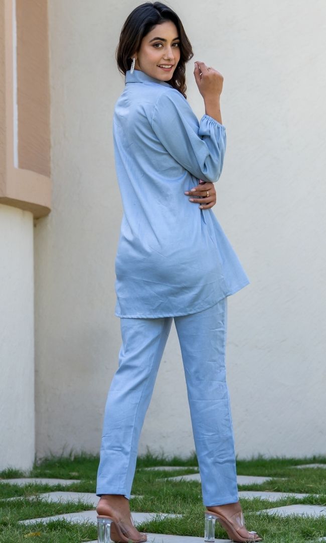 Dovy Embroidered Co-ord Set