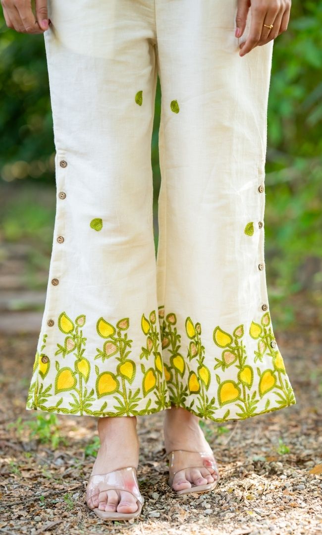 Lemon Vibe Cotton Co-ord Set