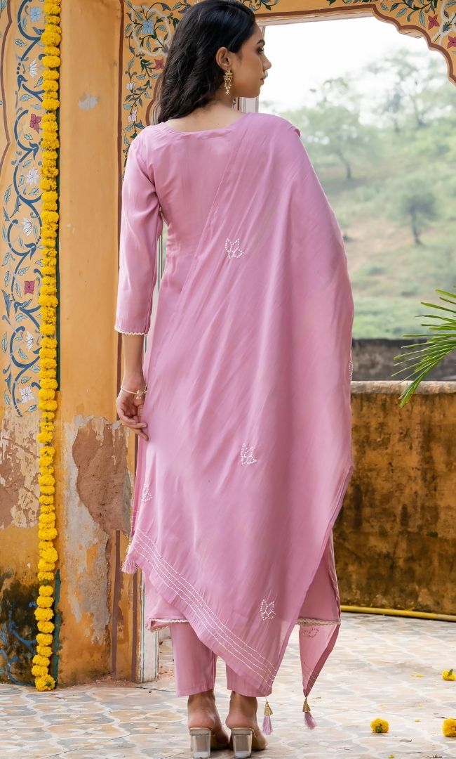 Petal Pink Suit Set
