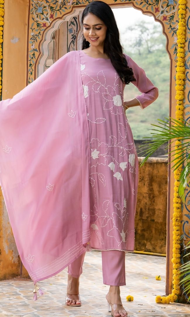 Petal Pink Suit Set