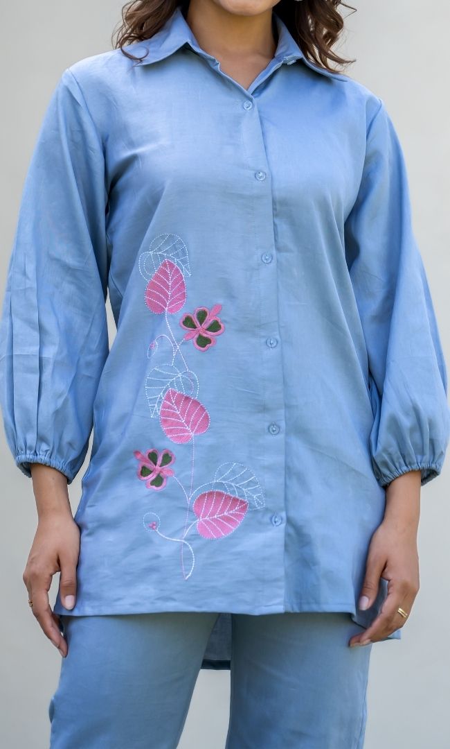 Dovy Embroidered Co-ord Set