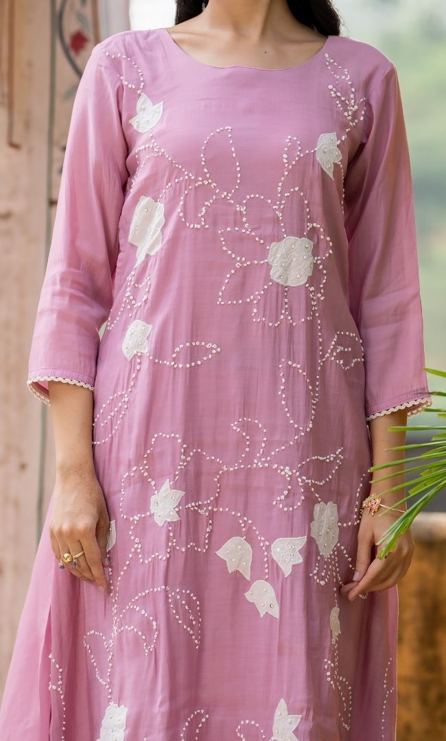 Petal Pink Suit Set