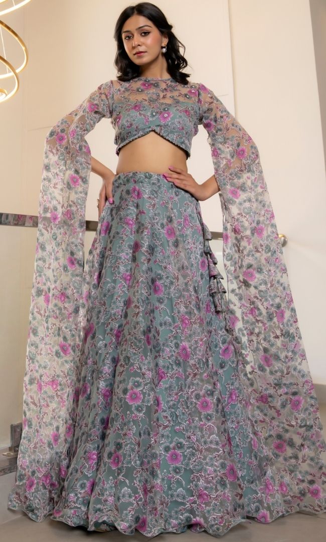 Flora Royale Lehenga Set