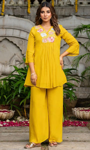 Jimina Mustard Co ord Set