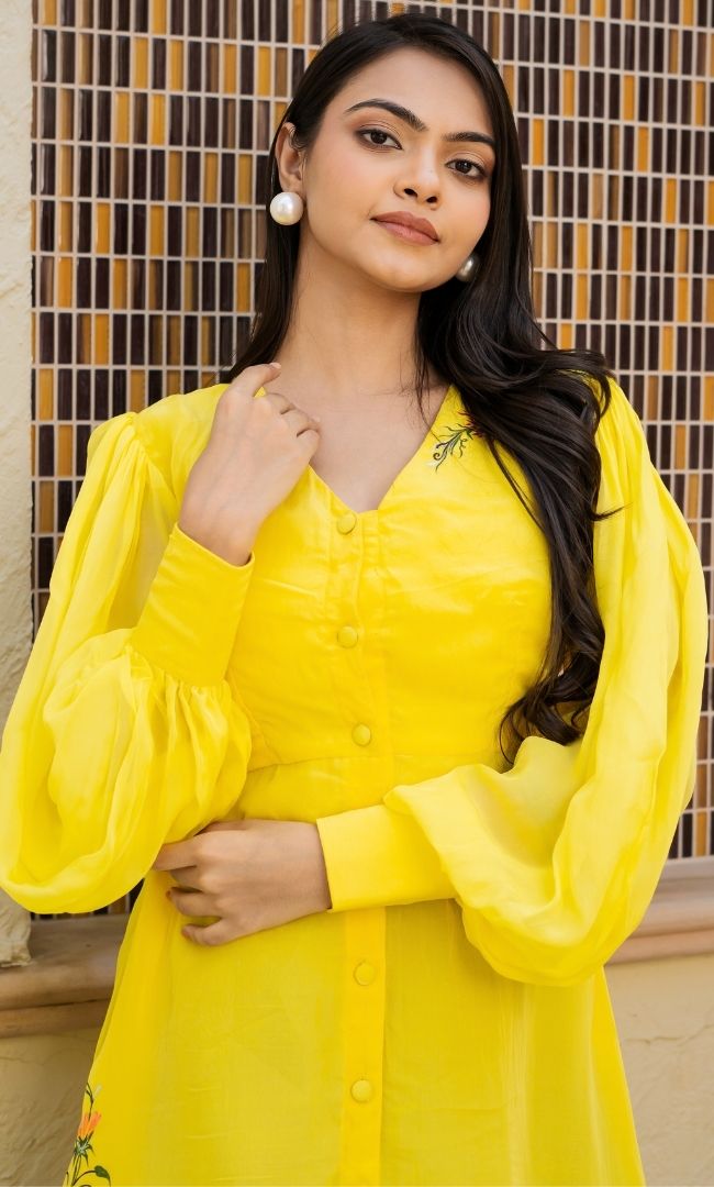 Flower Fairy Handpainted Dress