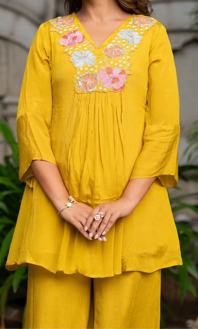 Jimina Mustard Co ord Set