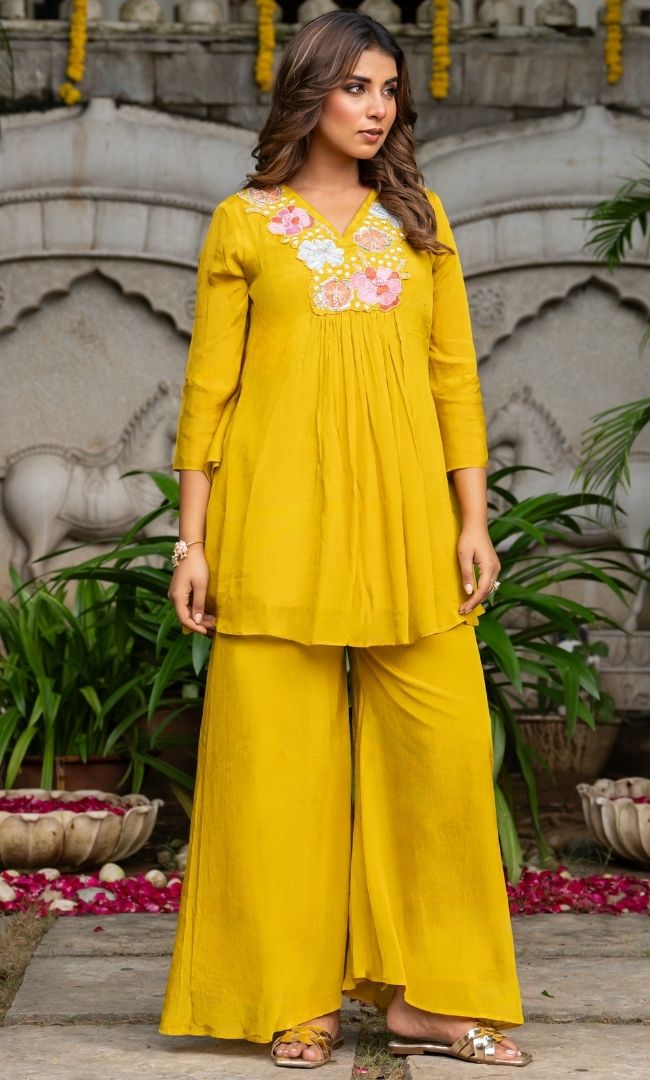 Jimina Mustard Co ord Set