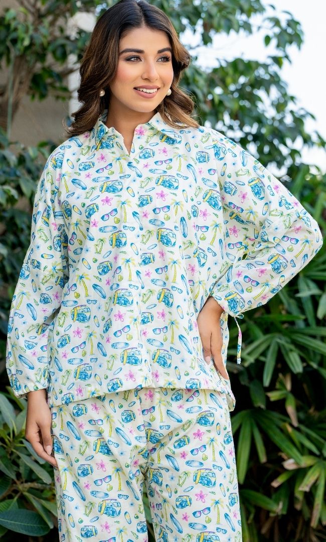 Dover Vibe Printed Co ord Set
