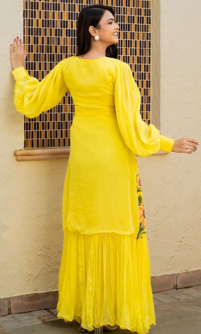 Flower Fairy Handpainted Dress