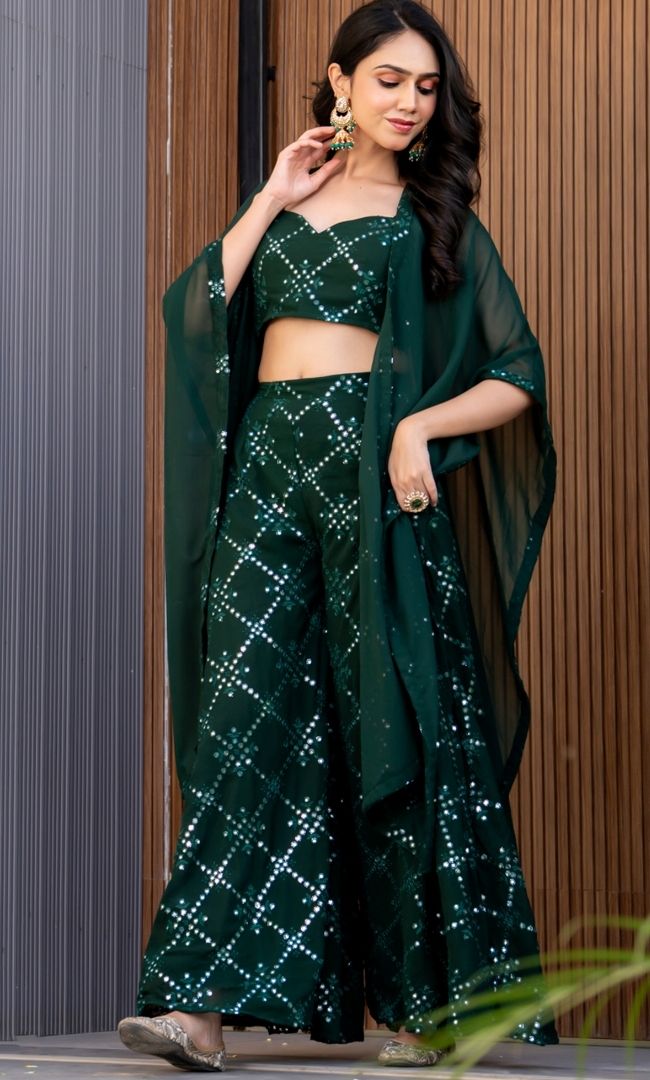 Glimmering Gaze Shrug Set