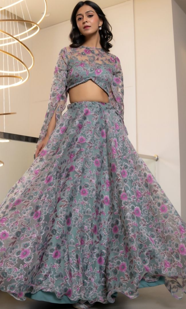 Flora Royale Lehenga Set