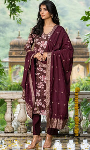 Kanika Shimmer Suit Set