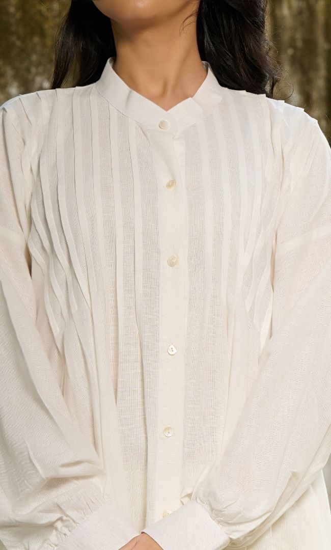 White Linen Dress