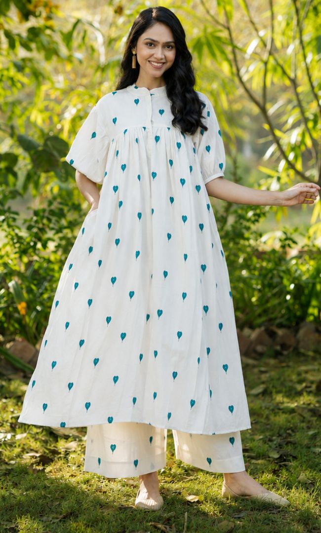 Turquoise Lala Love Co-ord Set