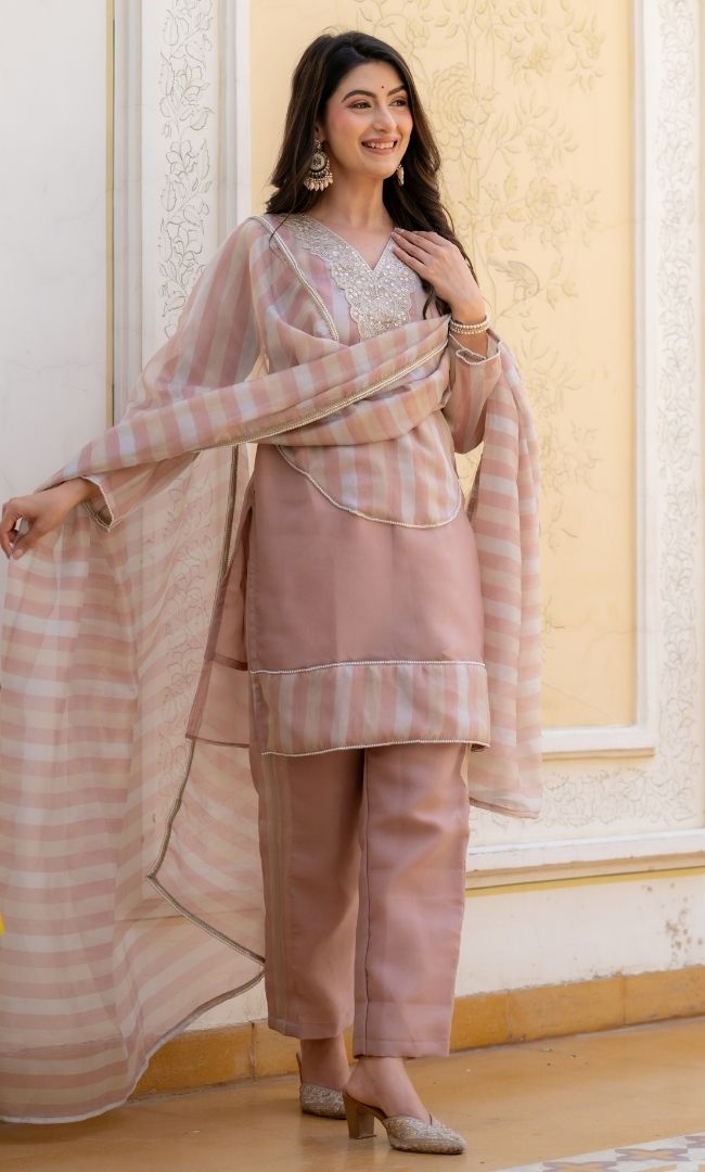 Mahira Rose Festive Suit Set