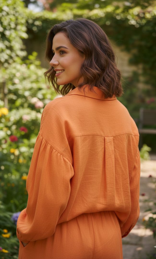 Earthline Cotton Linen Co-ord